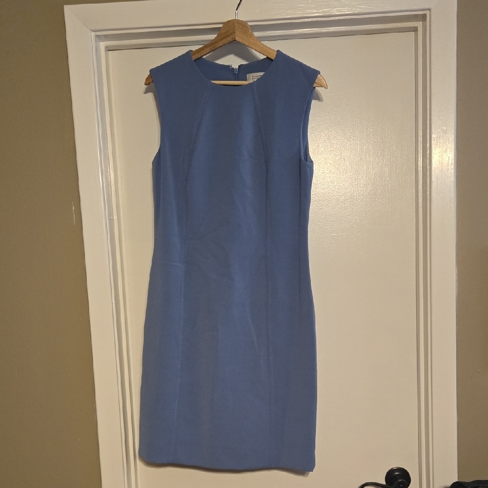 Tahari ASL Sky Blue Dress With Jacket - Picture 3 of 8